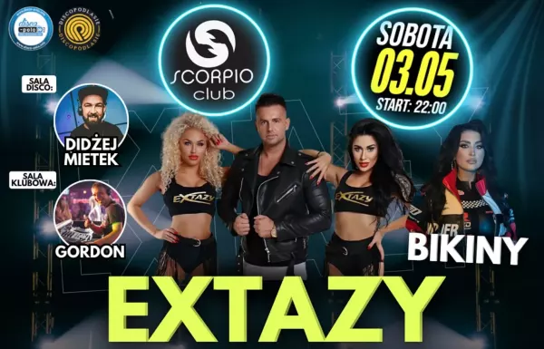 Extazy i Bikiny w Klubie Scorpio! „Noc taka czarna” i gorące emocje podczas wielkiej majowej imprezy