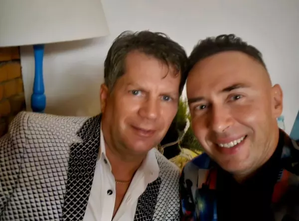 Extazy, Raider i Ryszard z Akcentu na jednych urodzinach! Łukasz Gesek pokazał zdjęcie z imprezy
