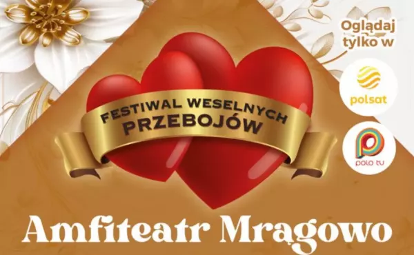 Festiwal Weselnych Przebojów 2025 w Mrągowie powraca z rozmachem! Kto wystąpi, bilety, transmisja