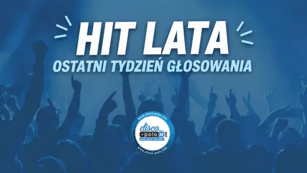 Głosowanie na Hit Lata 2026 disco polo kończy się 25 września. Zwycięzca odbierze statuetkę