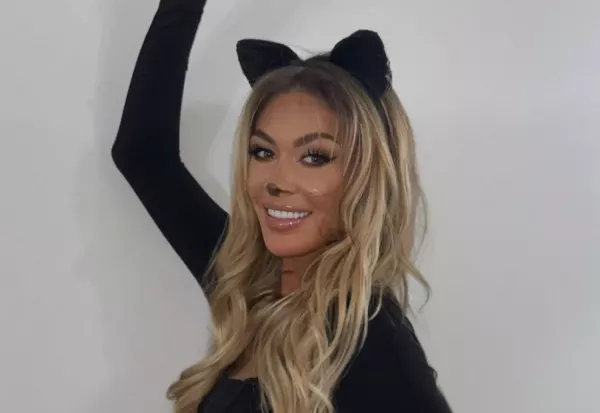 Halloween w disco polo: Małgorzata Główka zamieniła się w kotkę