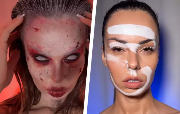 Jak z horroru! Paula Karpowicz z Topky straszy upiornym lookiem