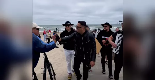 Kordian z zespołem śpiewał a cappella w Łebie i Władysławowie. Nagranie z nad polskiego morza!