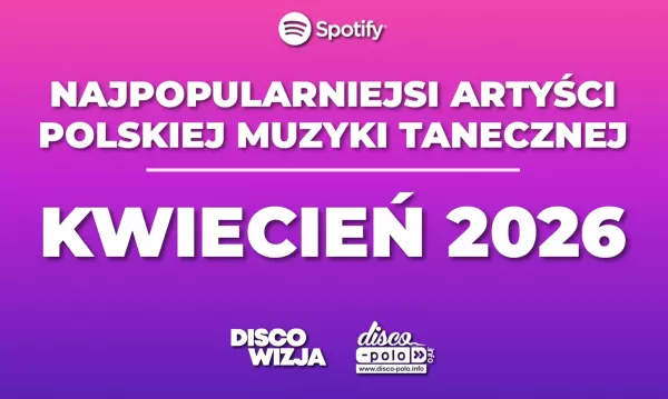 Kto króluje w disco polo w kwietniu 2026? Pełny ranking 500 polskich artystów muzyki tanecznej