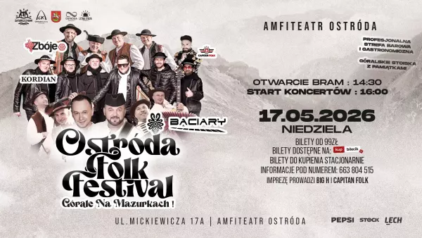 Kto wystąpi na Ostróda Folk Festival 2026?