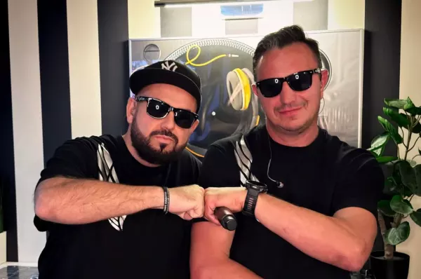 Neonowe buty, quady i jesienny widok. Long & Junior pokazali, jak łapią oddech przed koncertami