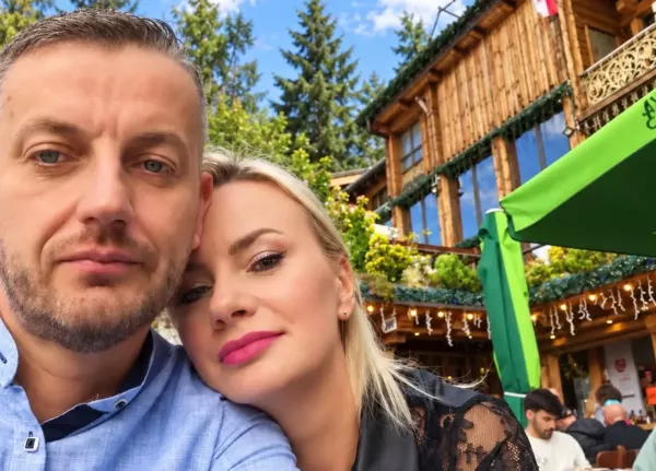 Norbert Tuszyński i Agnieszka Ślusarczyk z Kogiel Mogiel. Mocny wiersz pod wspólnym zdjęciem narzeczonych