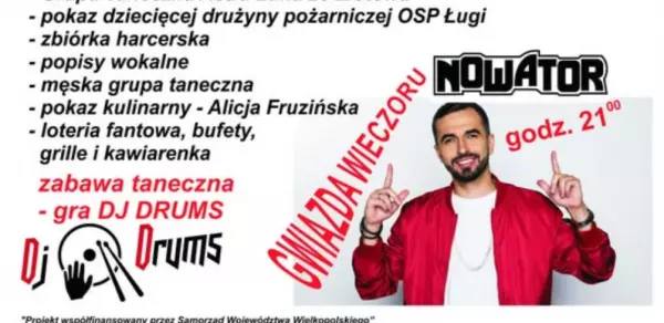 Nowator wystąpi w Starej Wiśniewce! Majówka 2025 z wielką muzyczną niespodzianką

