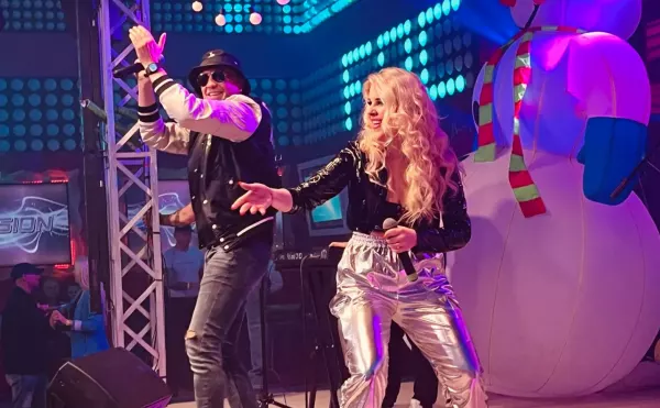 „Ogień„ na scenie disco polo: Występ Blondi i Focus w klubie Explosion w Warszawie!

