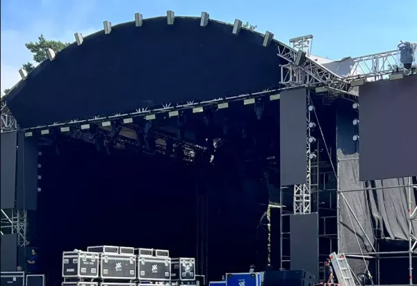 Ogólnopolski Festiwal Muzyki Tanecznej Augustów 2023 scena już stoi! Czas na wielkie święto disco polo!