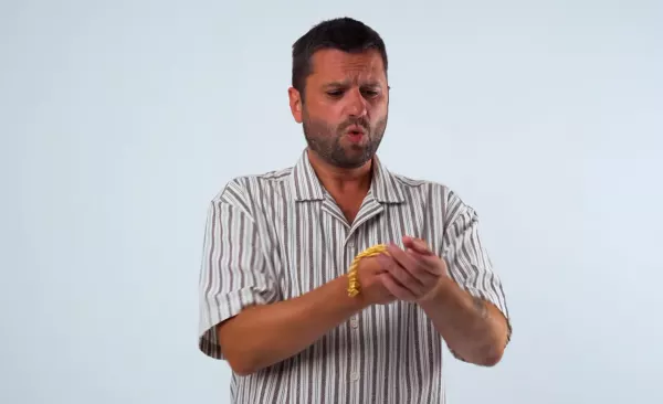 Pan Krewka w białych skarpetach i klapkach podbija YouTube. Ten teledysk oglądają wszyscy