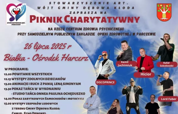 Piknik Charytatywny nad Białką z muzyką disco polo i konkursem już 26 lipca! 