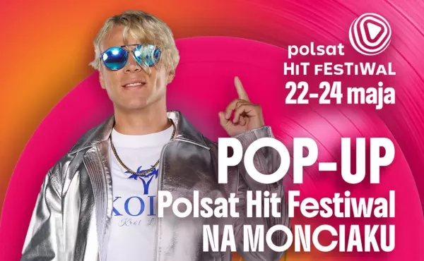 Polsat Hit Festiwal 2026: Skolim zagra koncert pop-up na sopockim Monciaku w piątek o 12:00