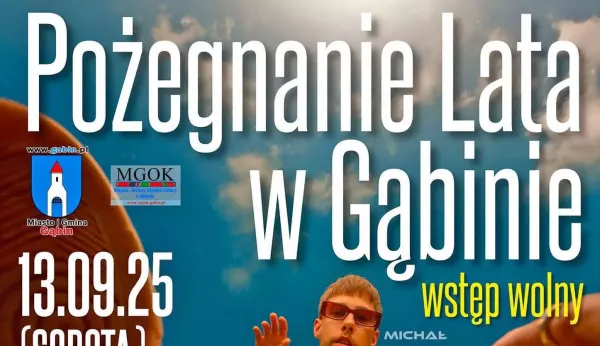 Pożegnanie Lata w Gąbinie z Michałem Szczygłem i zespołem Weź Nie Pytaj