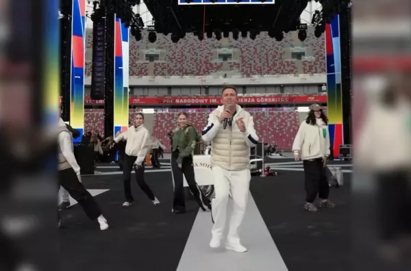 Radek Liszewski i Weekend już na PGE Narodowym. Próba przed sobotnim koncertem w Polsacie