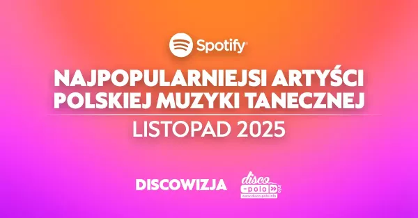 Ranking Spotify listopad 2025. Skolim, Bungee i After Party w czołówce polskiej muzyki tanecznej