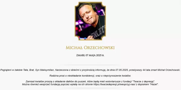 Tragiczna śmierć! Rodzina DJ Hazela prosi fanów. Pożegnanie WIELKIEGO artysty odbędzie się 15 maja