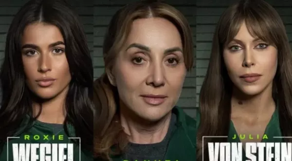 Roxie Węgiel i Danuta Martyniuk palą papierosy w więzieniu