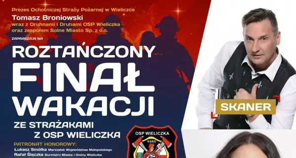 Roztańczony finał wakacji 2025 w Wieliczce – koncerty Honoraty Skarbek, Mezo i zespołu Skaner