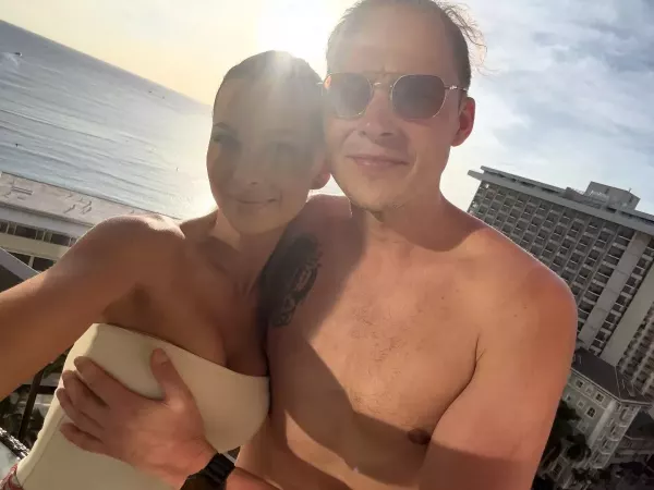 Słońce, ocean i miłość. Dejw pokazał wyjątkowy moment z żoną Paulą