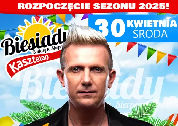 Start sezonu 2025 z D-Bomb! Ruszają Biesiady Kasztelan koło Sierpca! 