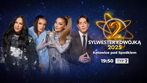 Sylwester z Dwójką 2025/2026" już dziś w TVP2. Kto wystąpi i gdzie oglądać transmisję na żywo