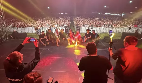 Szał połączenia folkowego z disco polo! Kordian przyciągnął tłumy na koncert! Zdjęcia