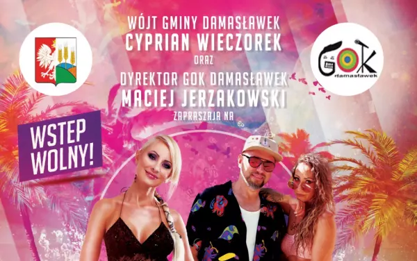 Taneczna majówka w Damasławku! Zespół Mejk, 2Magic i najlepsi DJ-e rozkręcą niezapomnianą imprezę