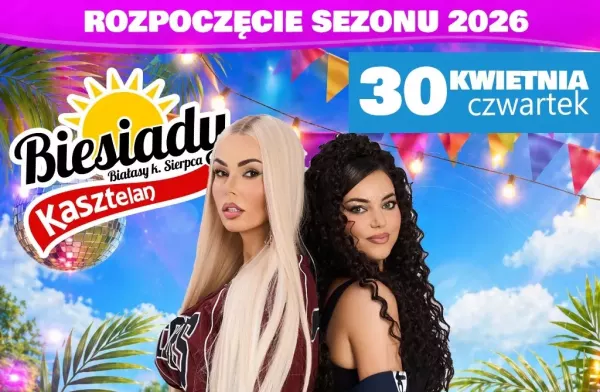 Topky rozpoczynają sezon 2026. Mega koncert w Biesiadach Kasztelan w Białasach