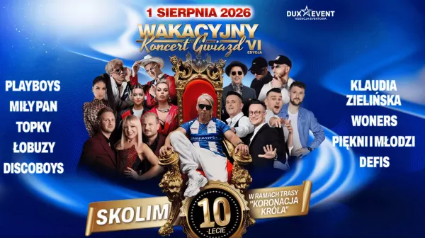 Wakacyjny Koncert Gwiazd 2026 w Opolu!