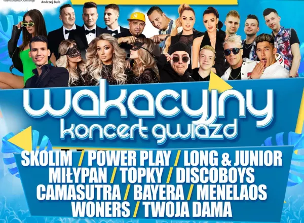 Wakacyjny Koncert Gwiazd Opole już jutro 29 lipca! To będzie epicka impreza disco polo! Zobaczcie kto wystąpi!