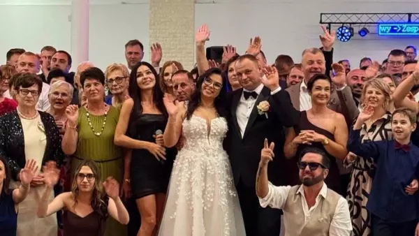 Wesele Moniki i Krystiana z gwiazdą disco polo. Andre i Diana zrobili show!