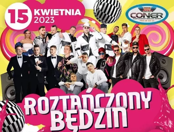 Wielka impreza z muzyką disco polo! Na scenie najpopularniejsze gwiazdy! „Roztańczony Będzin„ już w kwietniu! Bilety VIP! 