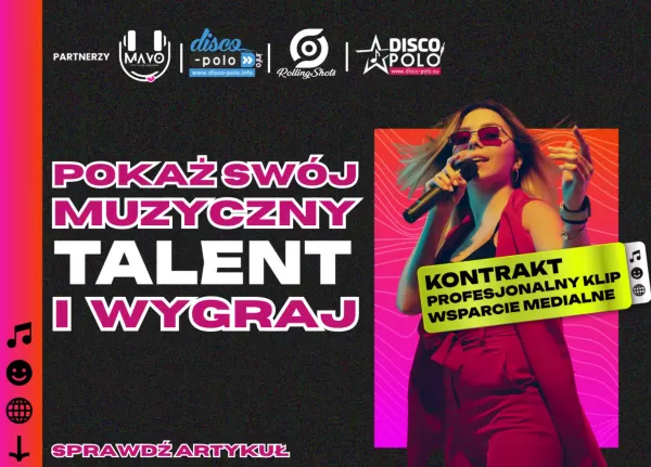 Wielka szansa dla talentów Disco Polo! Rusza konkurs „Pokaż swój muzyczny talent„