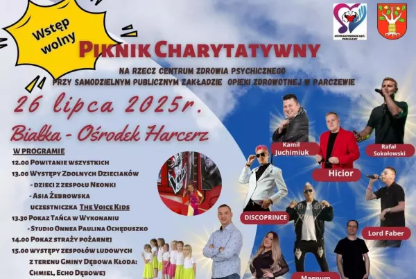 Wielki Piknik Charytatywny nad Białką już 26 lipca