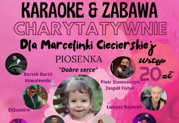 Wielkie gwiazdy disco polo wystąpią w Zielonce! Niezwykłe wydarzenie dla Marcelinki już 22 marca 2025
