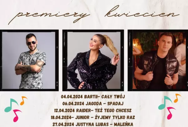 Wiosenna ofensywa Disco Polo: Mono Studio Rcerods z zapowiedzią premier na kwiecień 2024