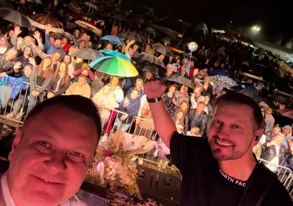 Classic na scenie w deszczu w Zawidzu Kościelnym. To, co się wydarzyło, zaskoczyło wszystkich | VIDEO