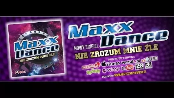 Maxx Dance - Nie zrozum mnie źle (Audio)