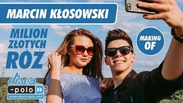 Marcin Kłosowski - Milion złotych róż - Making of - (Disco-Polo.info)