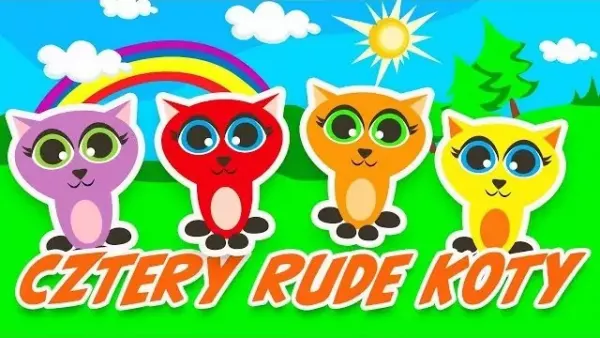Cztery Rude Koty - Piosenki dla dzieci