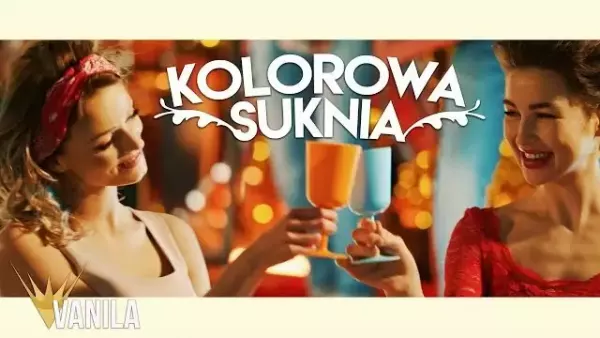 Cliver - Kolorowa Suknia 