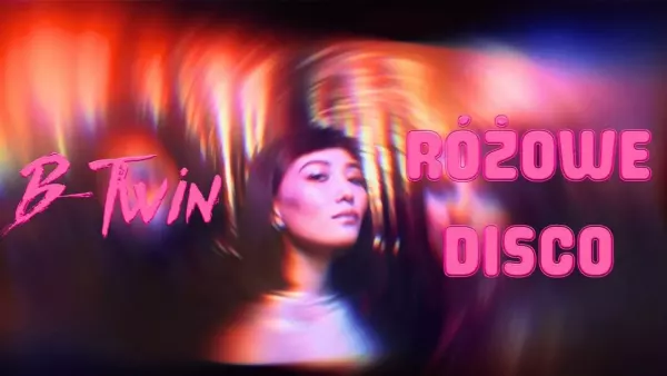 B-Twin - Różowe disco
