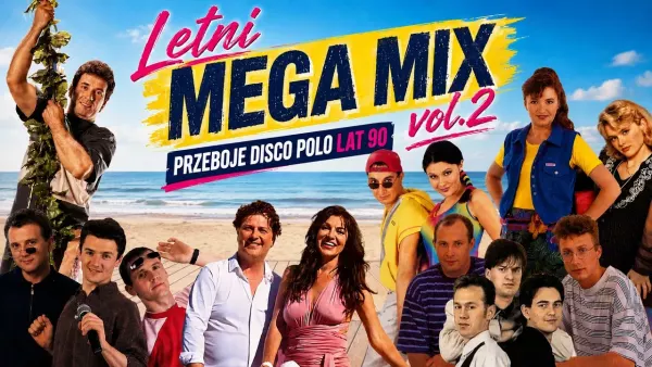 Letni Mega Mix vol. 2 Składanka 2026 Najlepszych Hitów SZALONYCH LAT 90