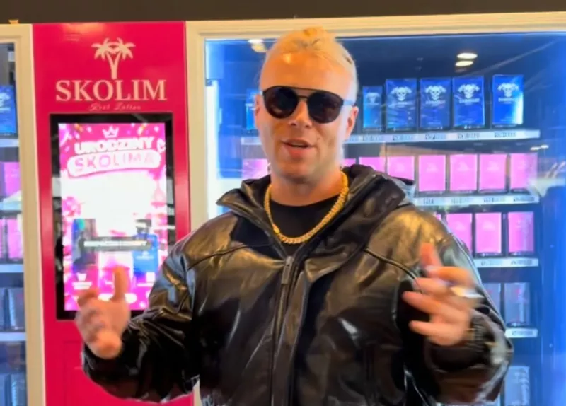 100 tysięcy złotych w 11 dni! Skolim zgarnął fortunę na perfumach sprzedawanych na swojej stacji