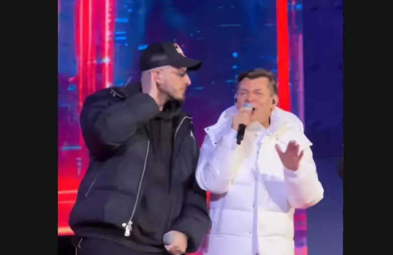 Łobuzy i Zenon Martyniuk razem na Sylwestrowej Mocy Przebojów. Wspólne wykonanie "Mandacik" już krąży w sieci
