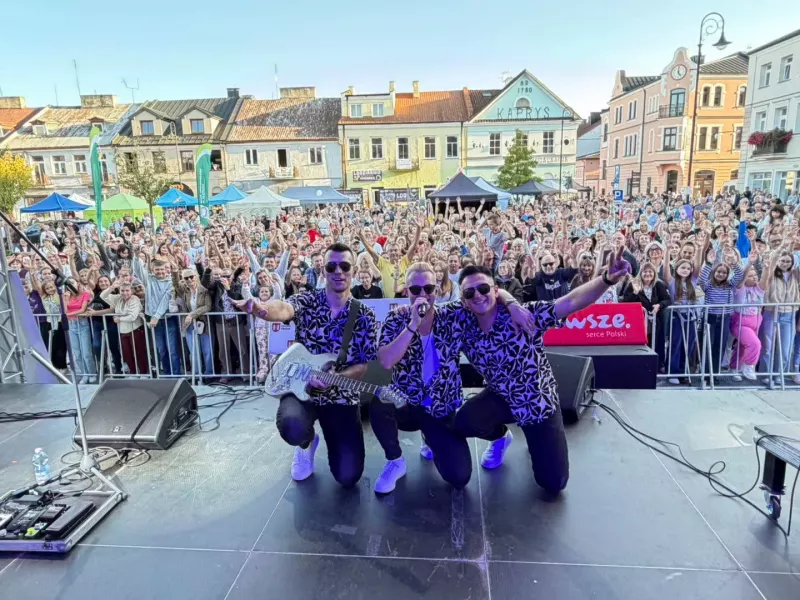 Playboys porwali tłum w Płońsku! Tak wyglądał koncert zespołu na 21. Dniu Patrona Miasta