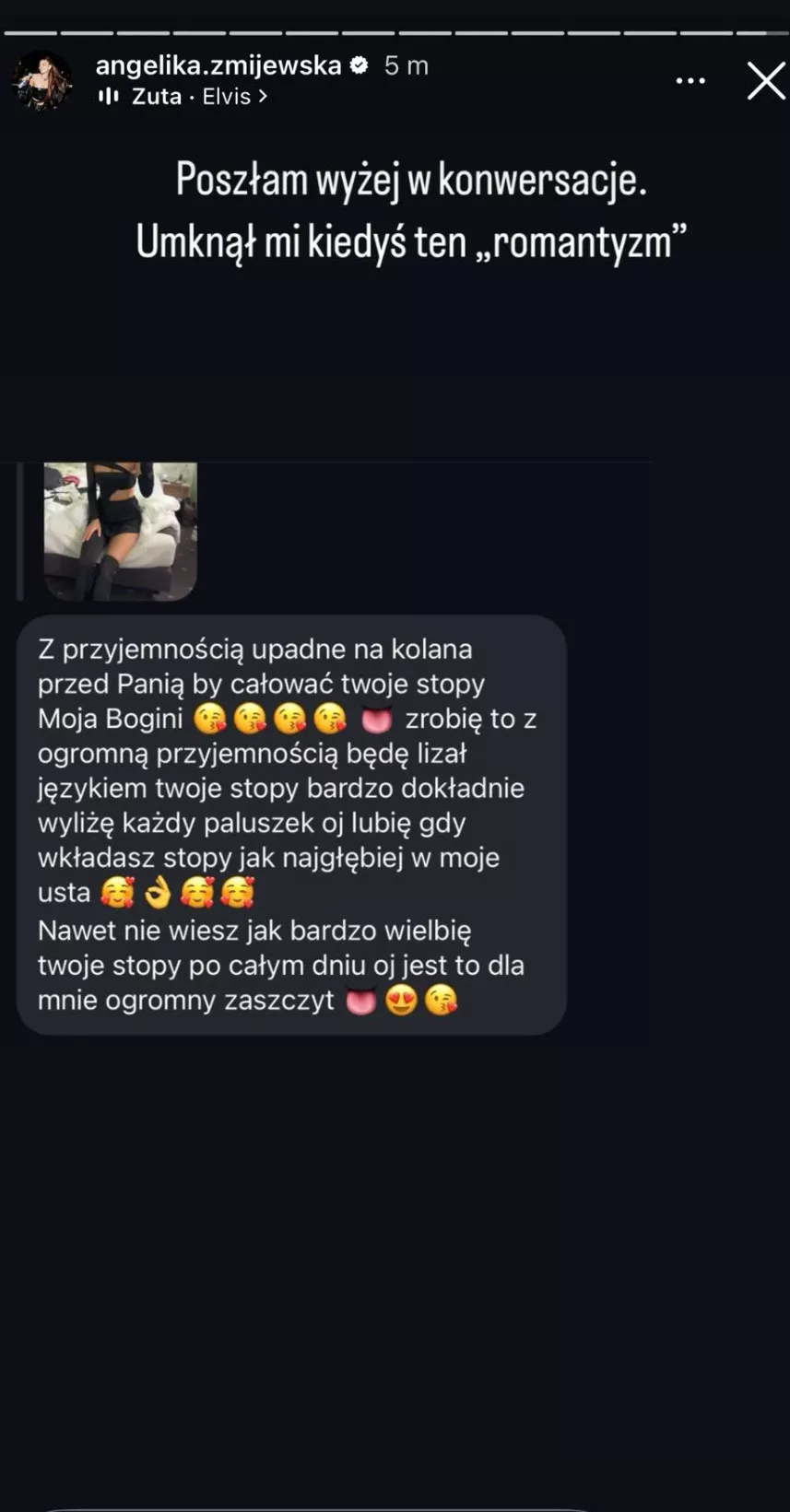 Obrzydliwe wiadomości skierowane do gwiazdy disco polo! Angelika Żmijewska ujawnia!