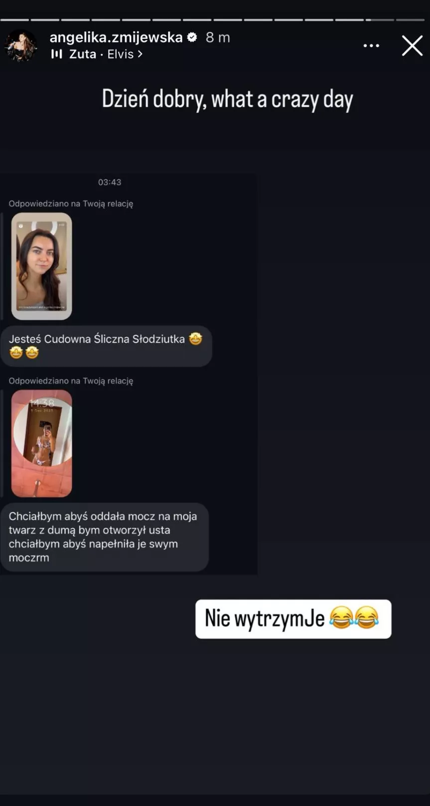 Obrzydliwe wiadomości skierowane do gwiazdy disco polo! Angelika Żmijewska ujawnia!