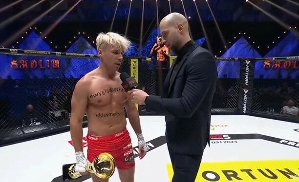 Znamy wynik walki Skolima i Księciunia w PRIME MMA! Konrad ekspresowo pokonał rywala! 
